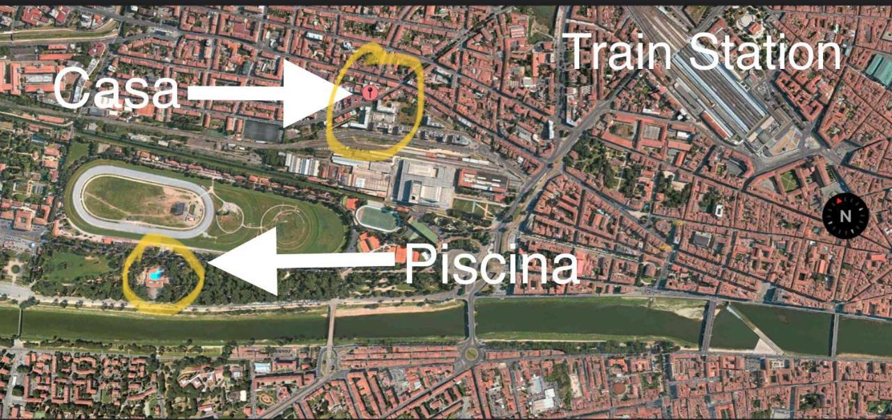 Leopolda Station Appartement Florence Buitenkant foto
